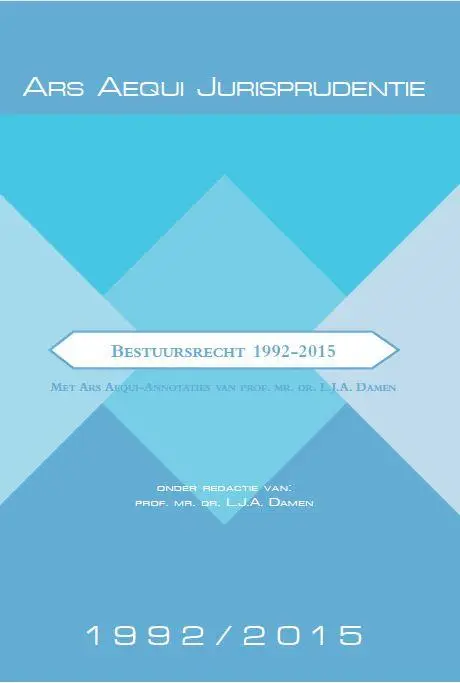 Jurisprudentie bestuursrecht 1992-2015