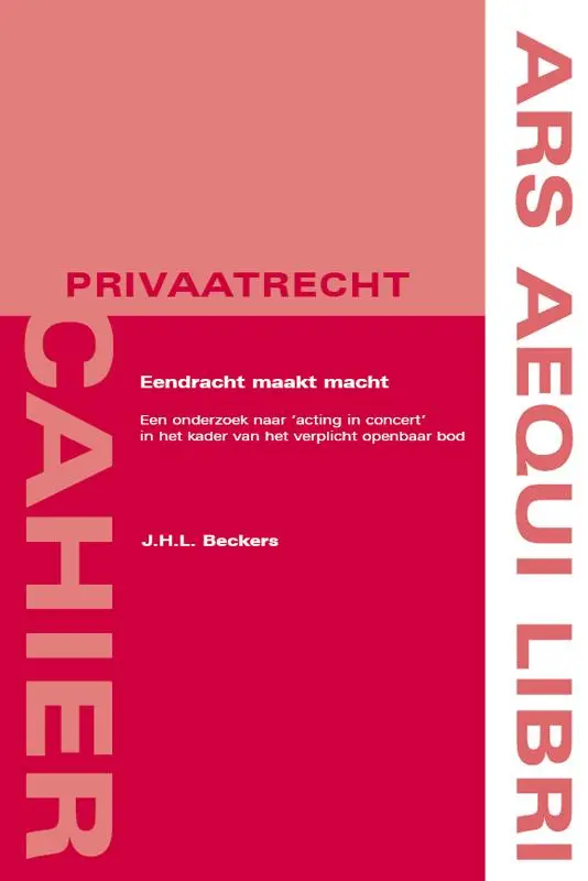 Eendracht maakt macht