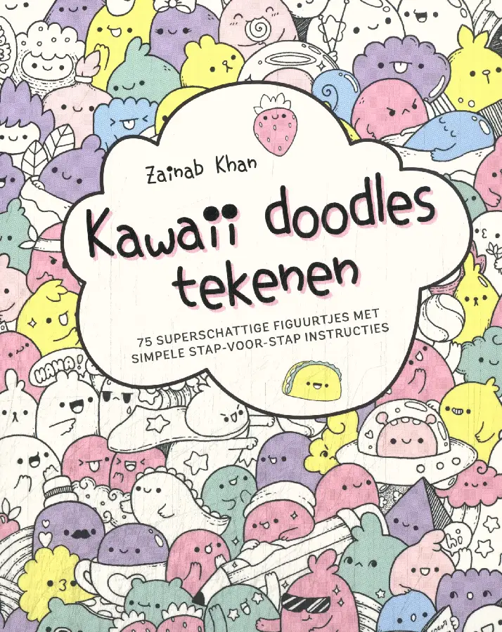 Kawaii doodles tekenen