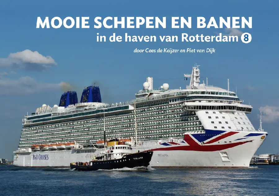 Mooie schepen en banen in de haven van Rotterdam