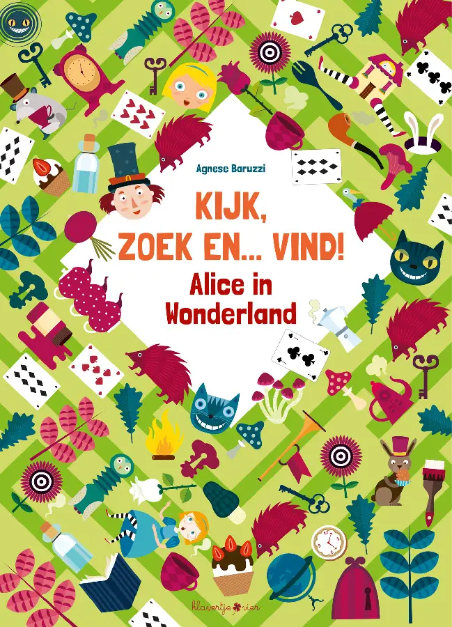 Kijk, zoek en... vind! Alice in Wonderland