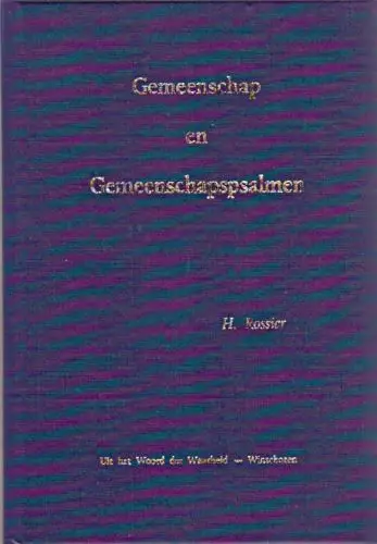 Gemeenschap en gemeenschapspsalmen