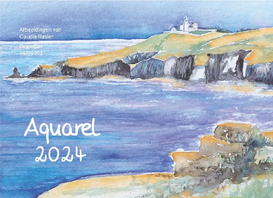 Kalender 2024 aquarel hsv