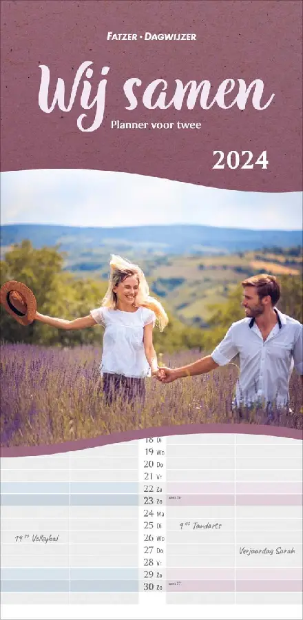 Maandplanner 2024 wij samen HSV