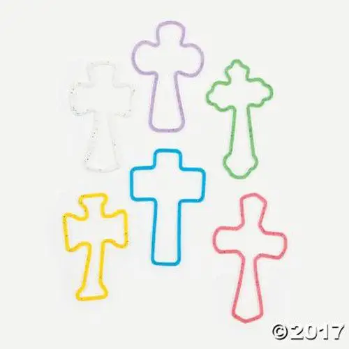 Fun bands - Cross shaped - Set of 12