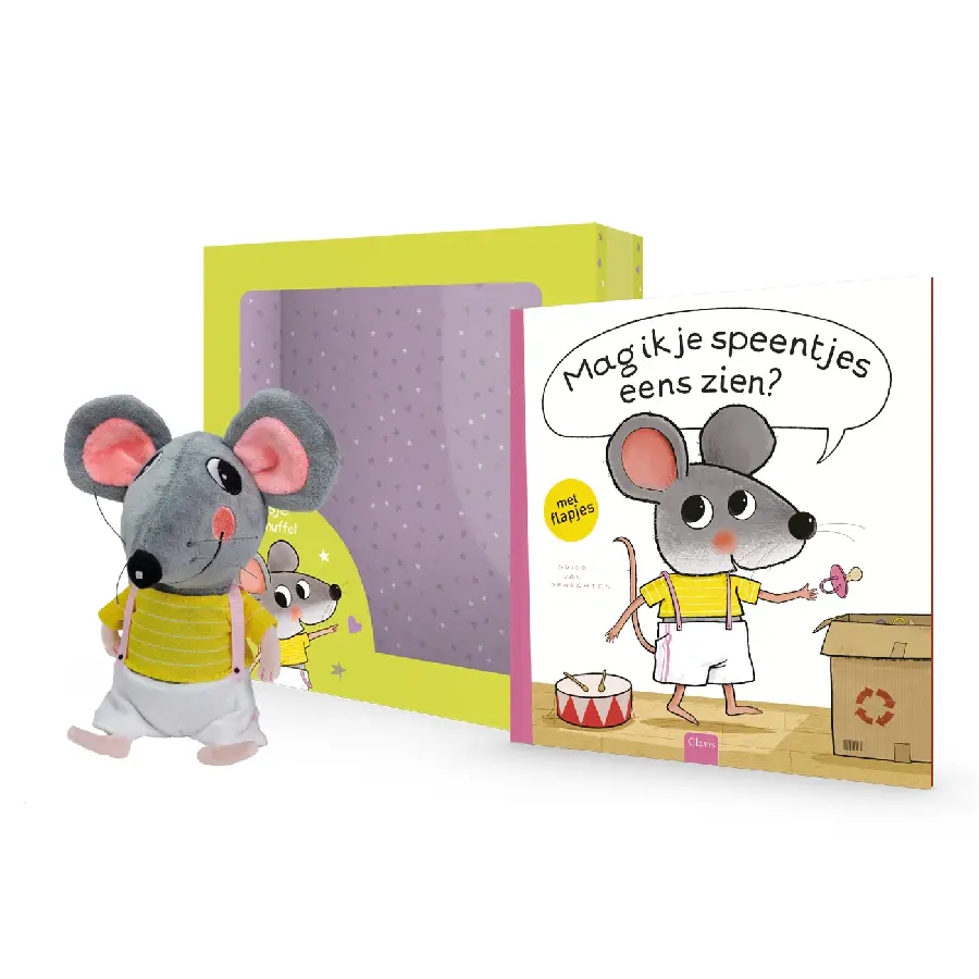 Mag ik je speentjes eens zien? Boek + knuffel
