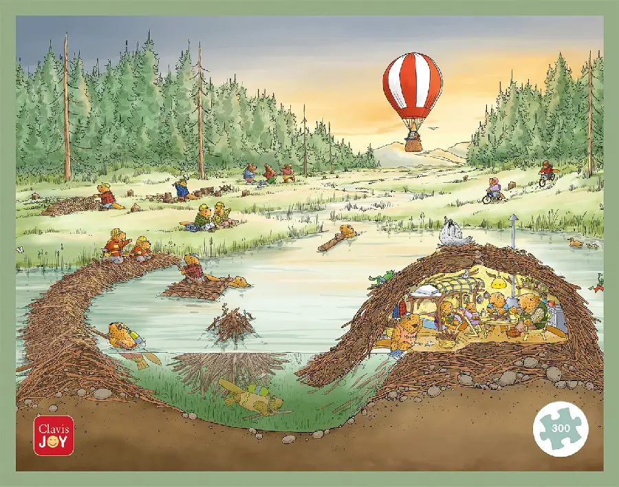 Puzzel Welkom thuis Bever!