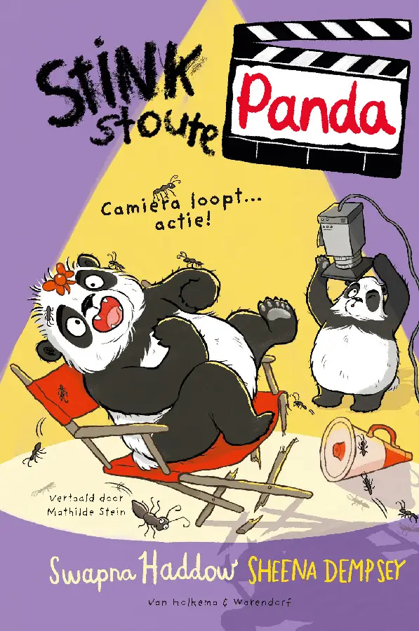 Stinkstoute panda - Camiera loopt... actie!
