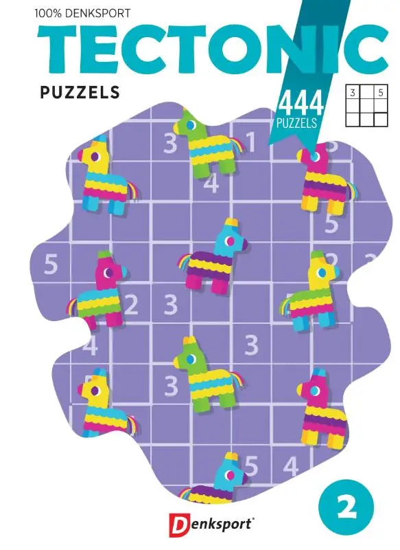Denksport puzzelboek Tectonic 2