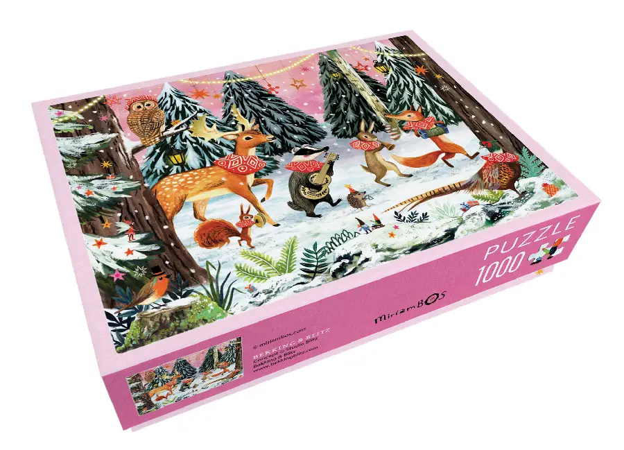 Puzzel 1.000 st Kerst