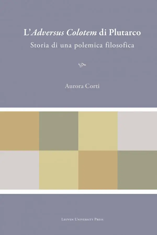 L'adversus colotem di plutarco