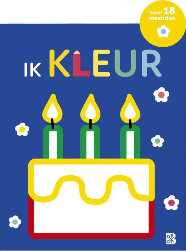 Ik kleur - taart