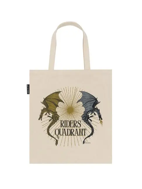 Rebecca Yarros's Fourth Wing: Riders Quadrant Tote Bag