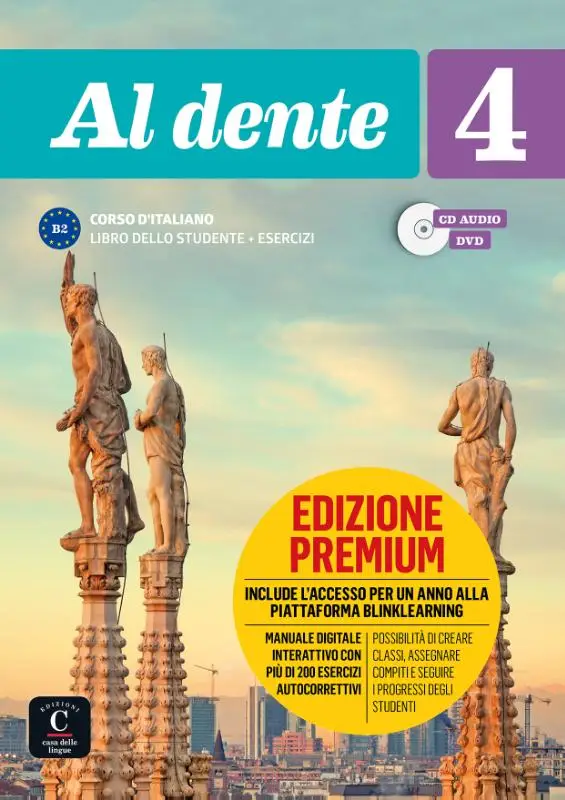 B2 / Al dente 4 - BlinkLearning - edizione Premium / Libro dello studente + esercizi