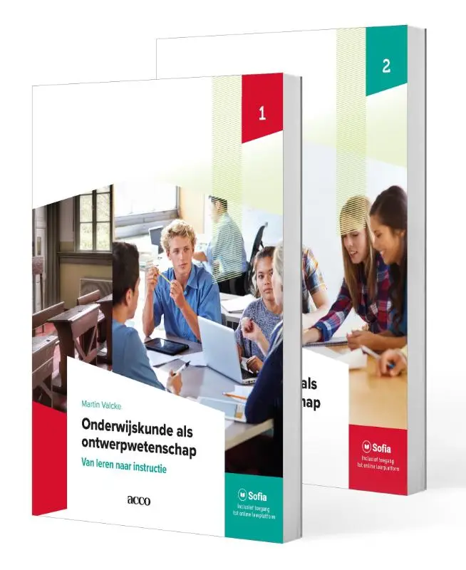 Combipakket Onderwijskunde als ontwerpwetenschap: van leren naar instructie