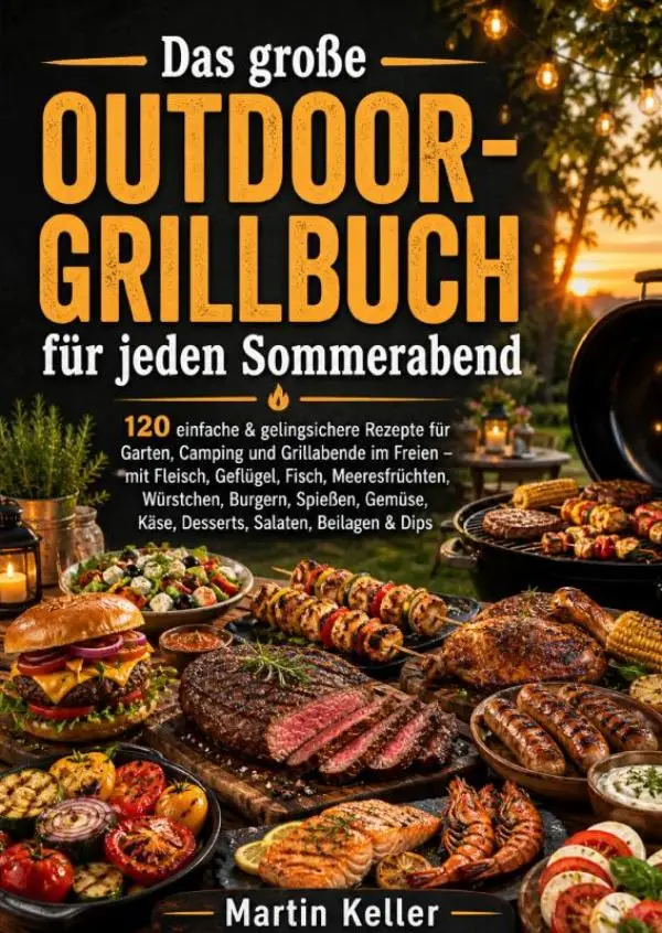 Das große Outdoor-Grillbuch für jeden Sommerabend