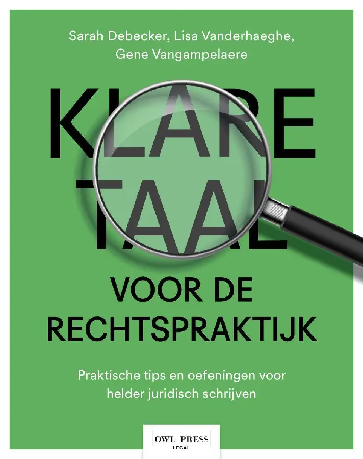 Klare taal voor de rechtspraktijk