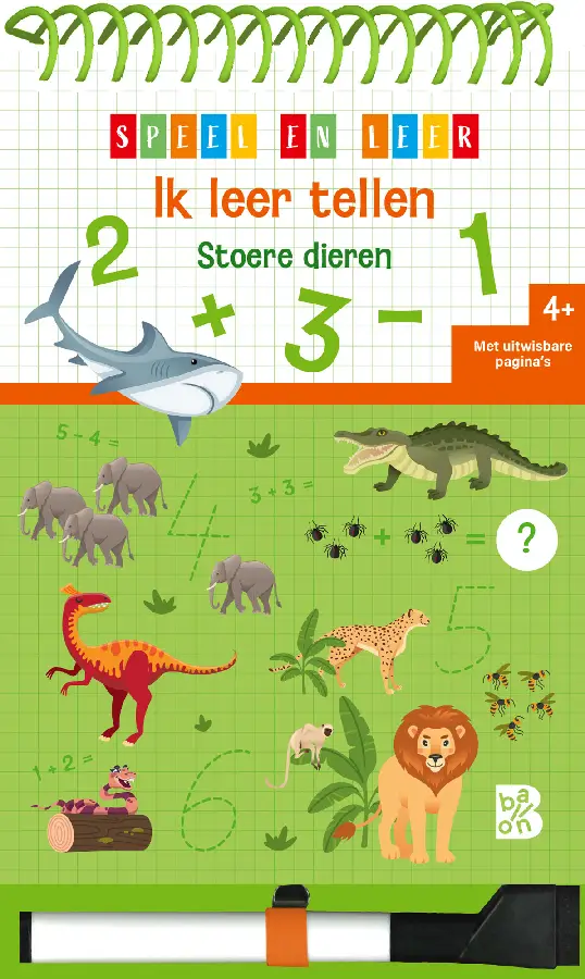 Ik leer tellen / Stoere dieren