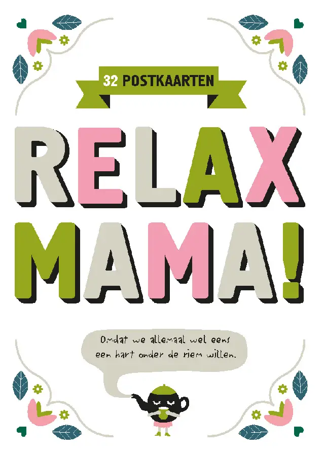 Relax mama kaartenboekje