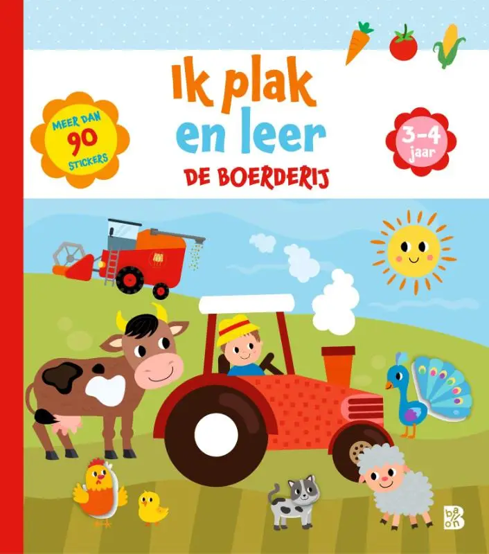 Ik plak en leer: Boerderij (3-4 jaar)