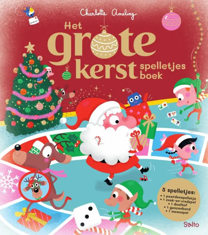 Het grote kerstspelletjesboek