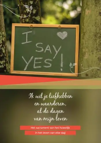 Ik wil je liefhebben en waarderen al de dagen van mijn leven