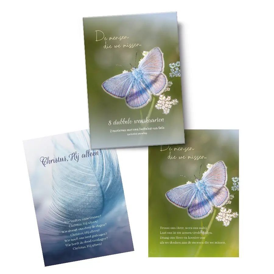 Mapje Notecards De mensen die we ..(2x4)