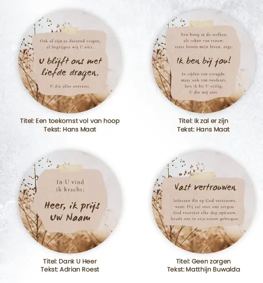 Onderzetters Rond Sela