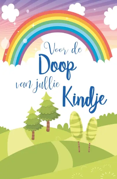 Wenskaart doop