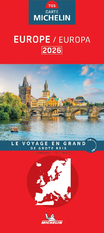 Michelin Wegenkaart 705 Europa 2026