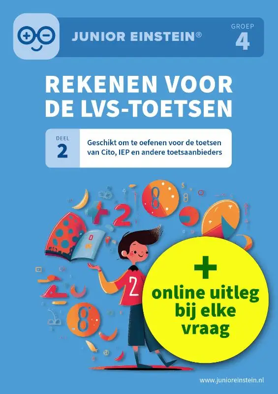 Rekenen voor de LVS-toetsen / Deel 2 - Groep 4
