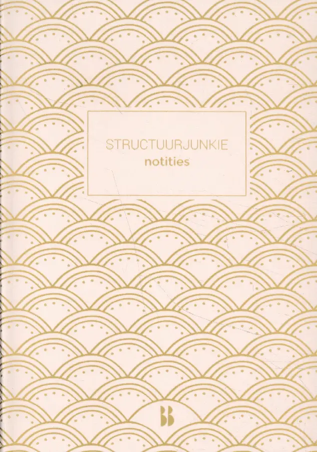Structuurjunkie notitieboek (roze)