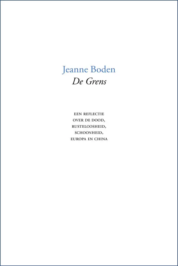 De grens