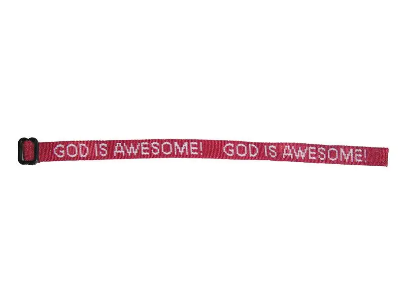 God is Awesome - Burgundy