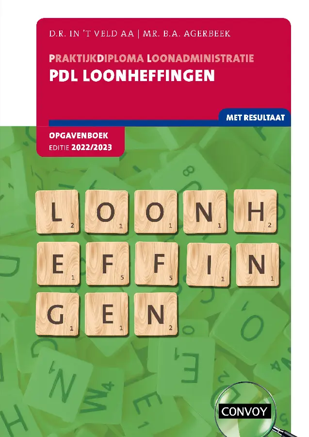 2022-2023 / PDL Loonheffingen / Opgavenboek