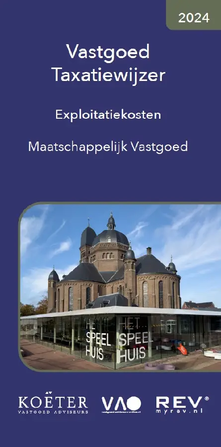 Vastgoed taxatiewijzer exploitatiekosten maatschappelijk vastgoed / 2024