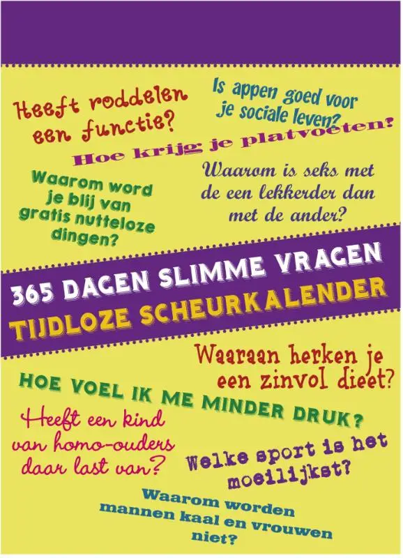365 Slimme vragen scheurkalender 2018
