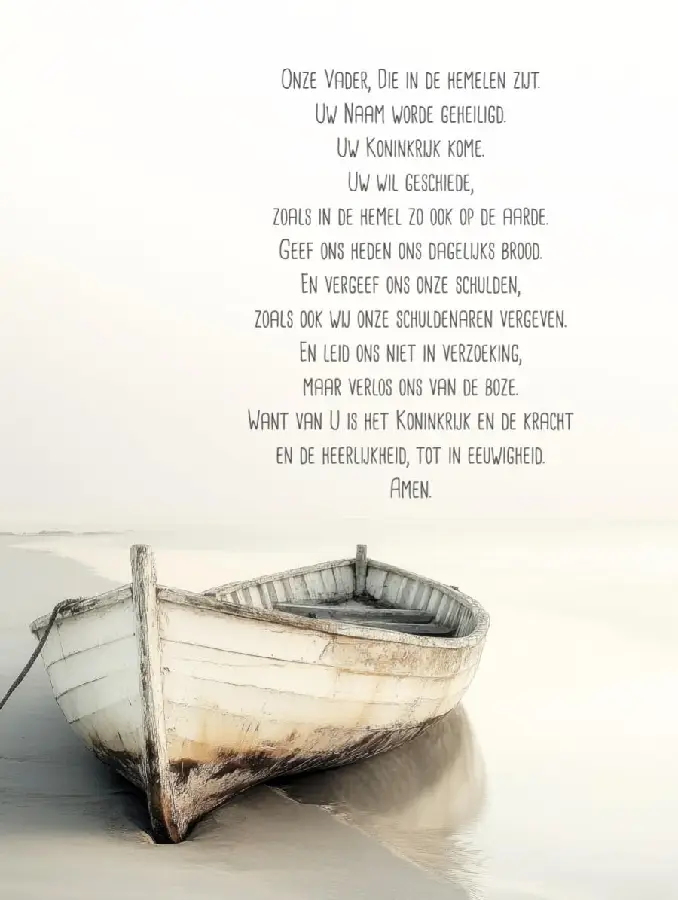 316, Wandbord 27, Onze Vader