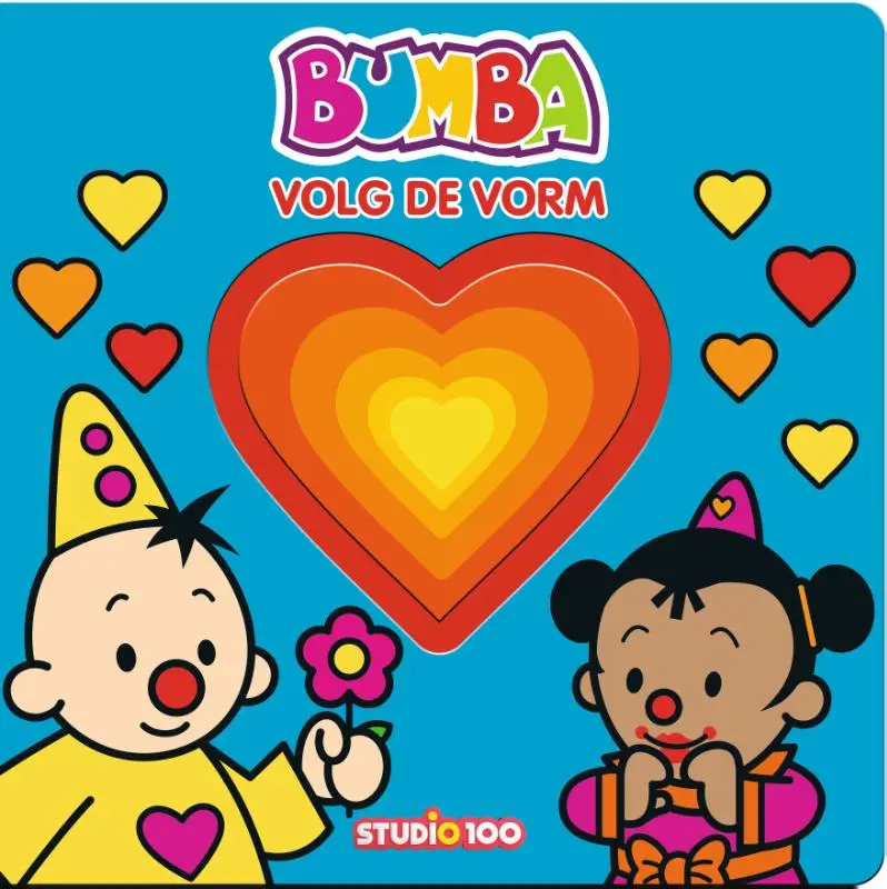 Bumba : kartonboek met sporen - Volg de vorm