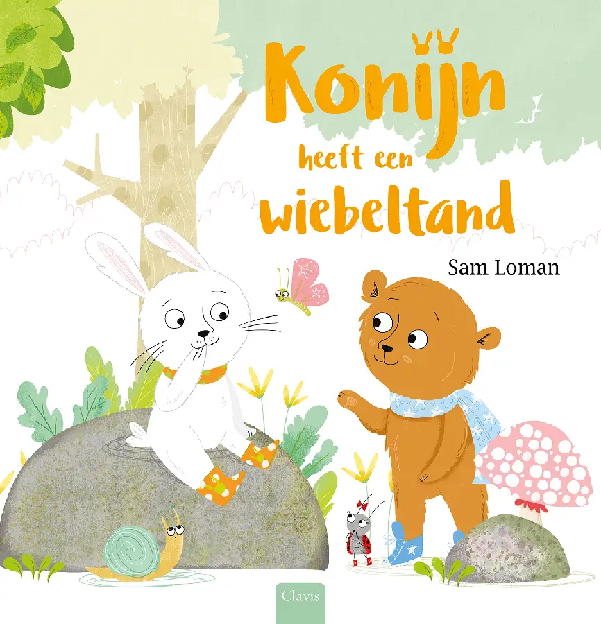 Konijn heeft een wiebeltand