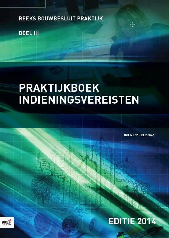 Praktijkboek indieningsvereisten / 2014