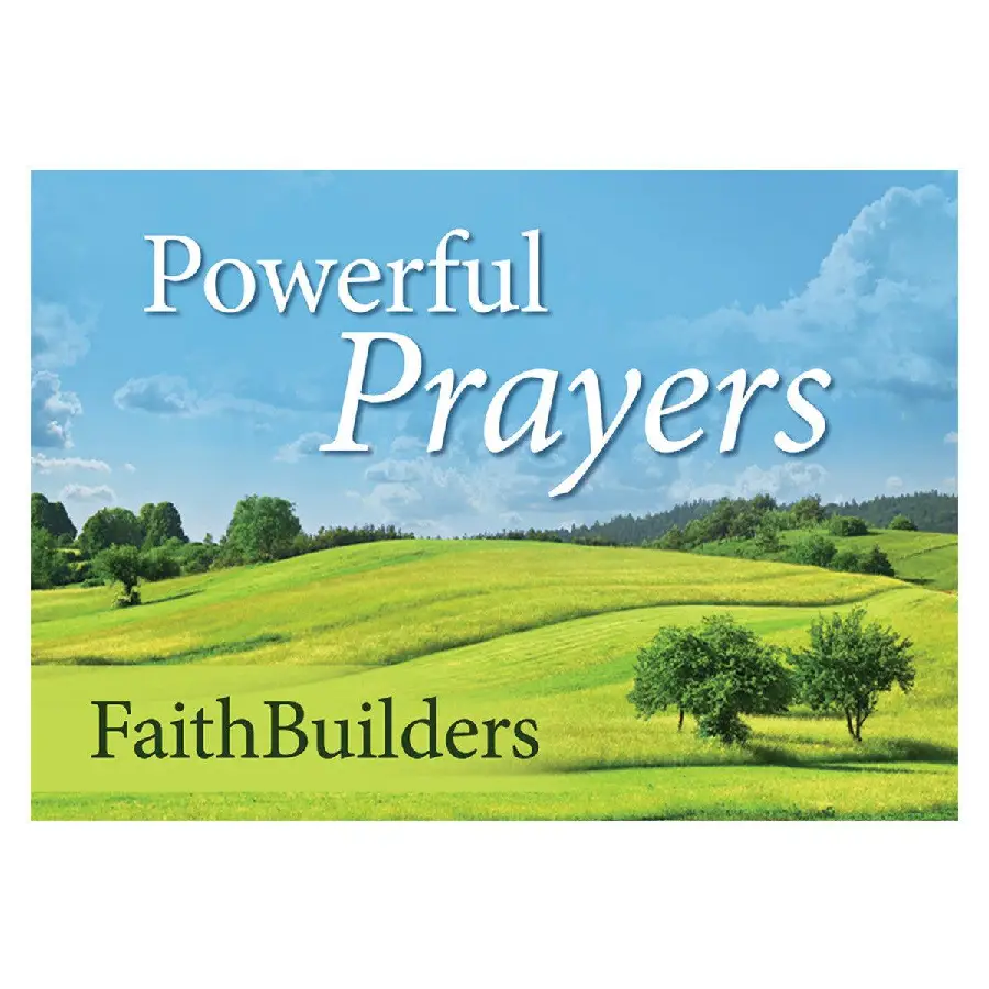 Powerful Prayers - 5 x 4 designs