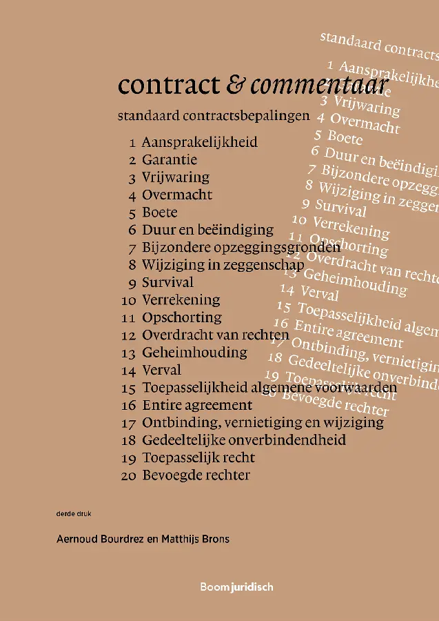 Contract & commentaar