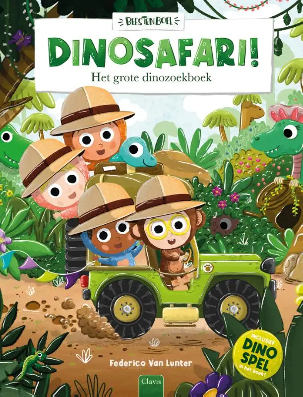 Dinosafari! Het grote dinozoekboek
