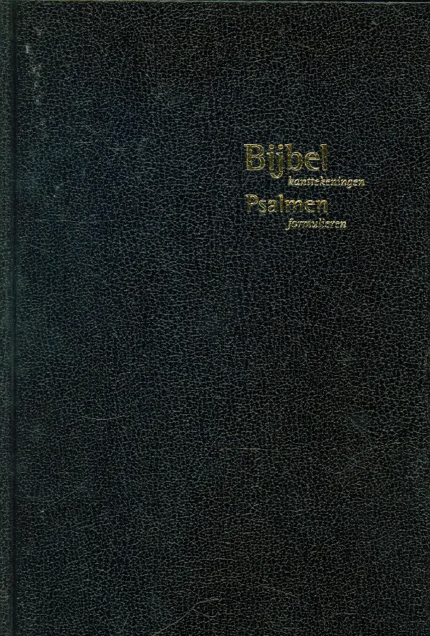 Bijbel Kanttekeningen schooled koker