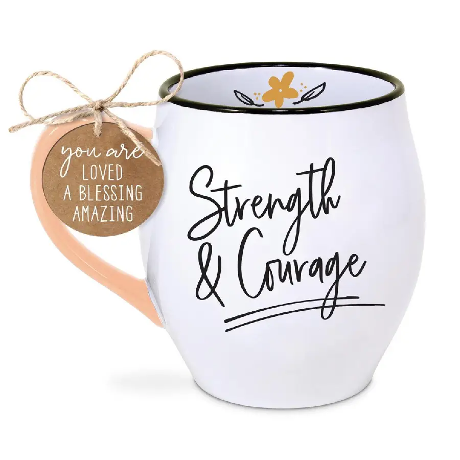 Designer Mug Strength & Courage