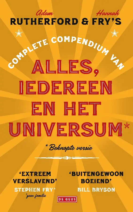 Complete compendium van alles, iedereen en het universum