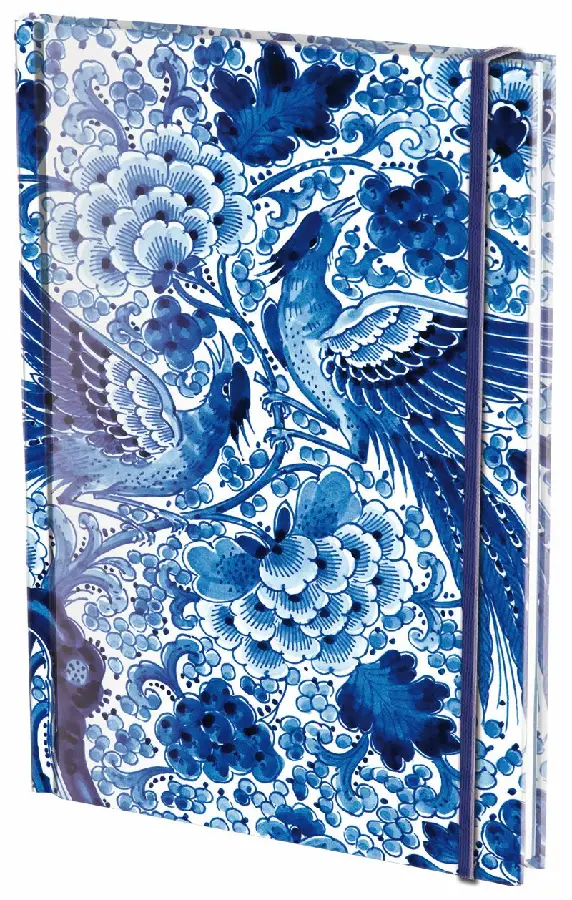 Notitieboek A5, harde kaft: Royal Delft