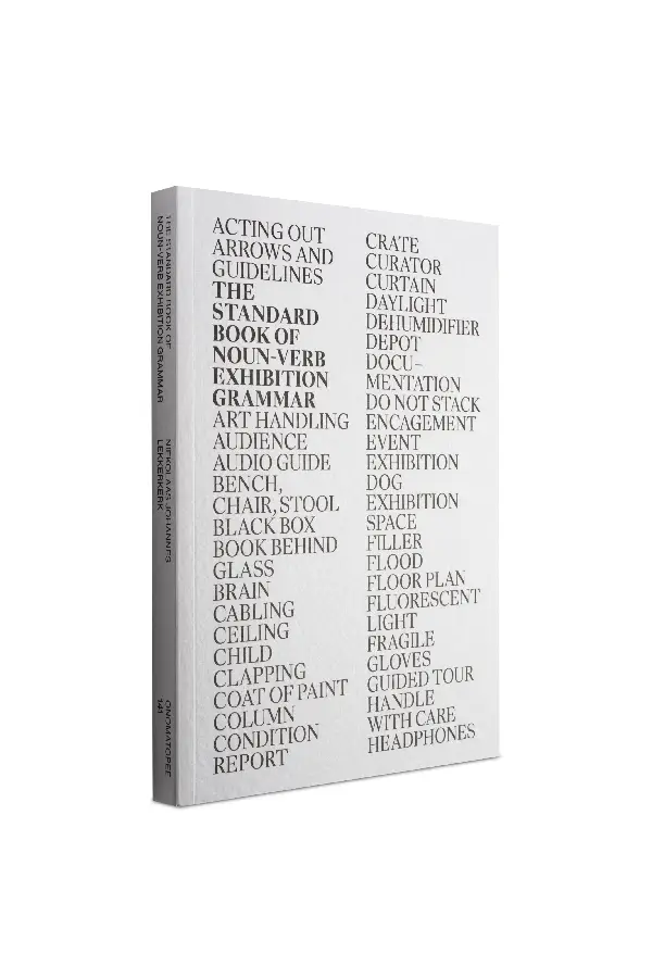 The standard book of noun-verb exhibition grammar