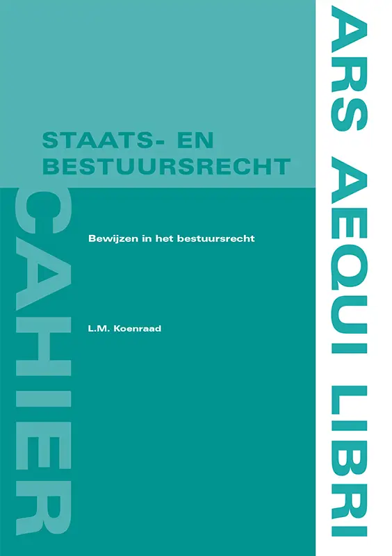 Bewijzen in het bestuursrecht
